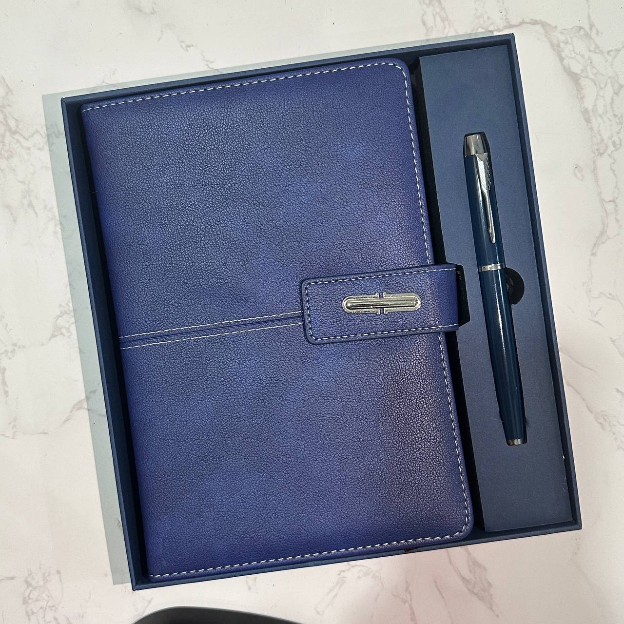 Custom logo/name/sticker notebook and pen set Cambodia