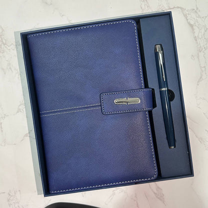 Custom logo/name/sticker notebook and pen set Cambodia